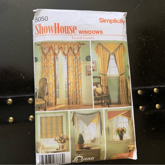 Simplicity ~ ShowHouse Windows ~ Pattern #5050 ~ "French Country" Style - Picture 6 of 6